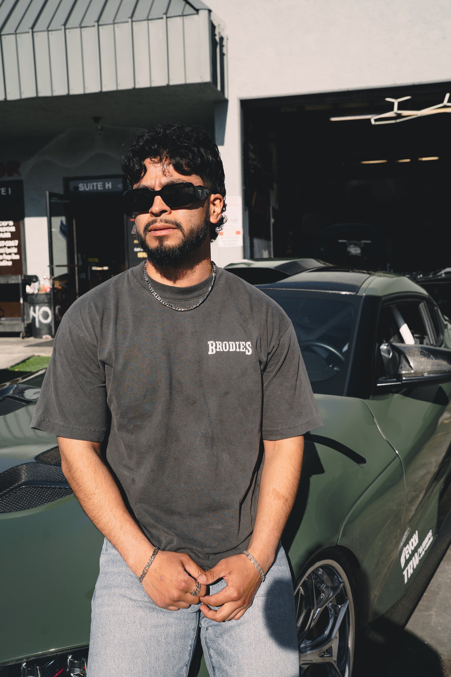 Vintage Black Auto Service Tee